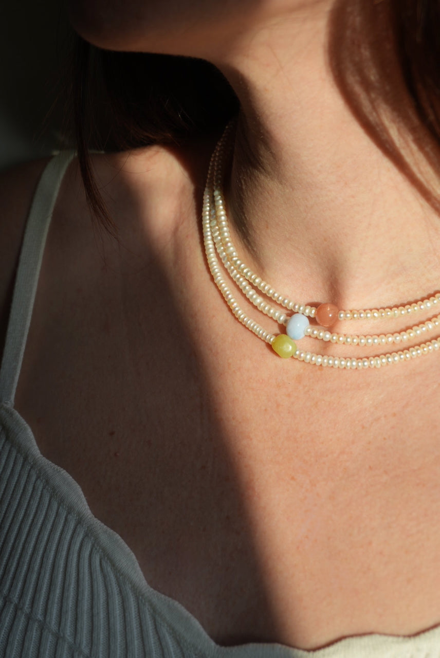 gemstone necklaces