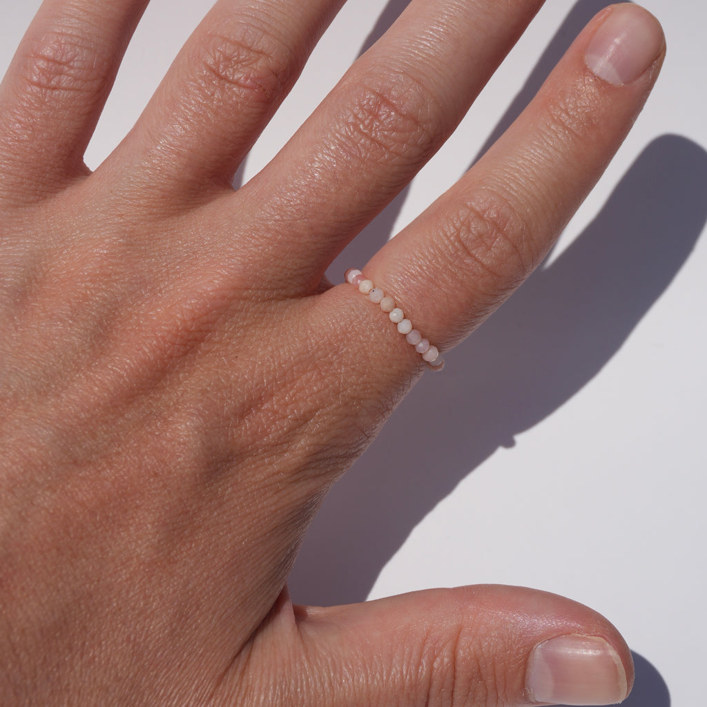opal ring (october birthstone)