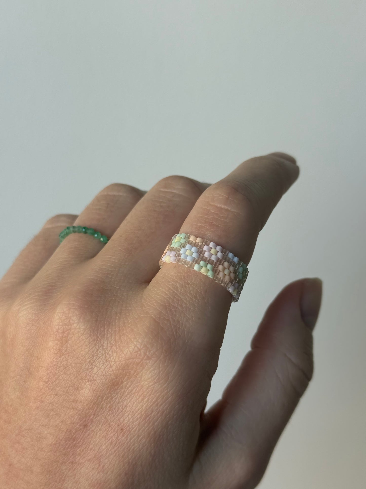 beadwoven rings and kits
