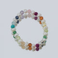 tiny pearl ring with gemstones