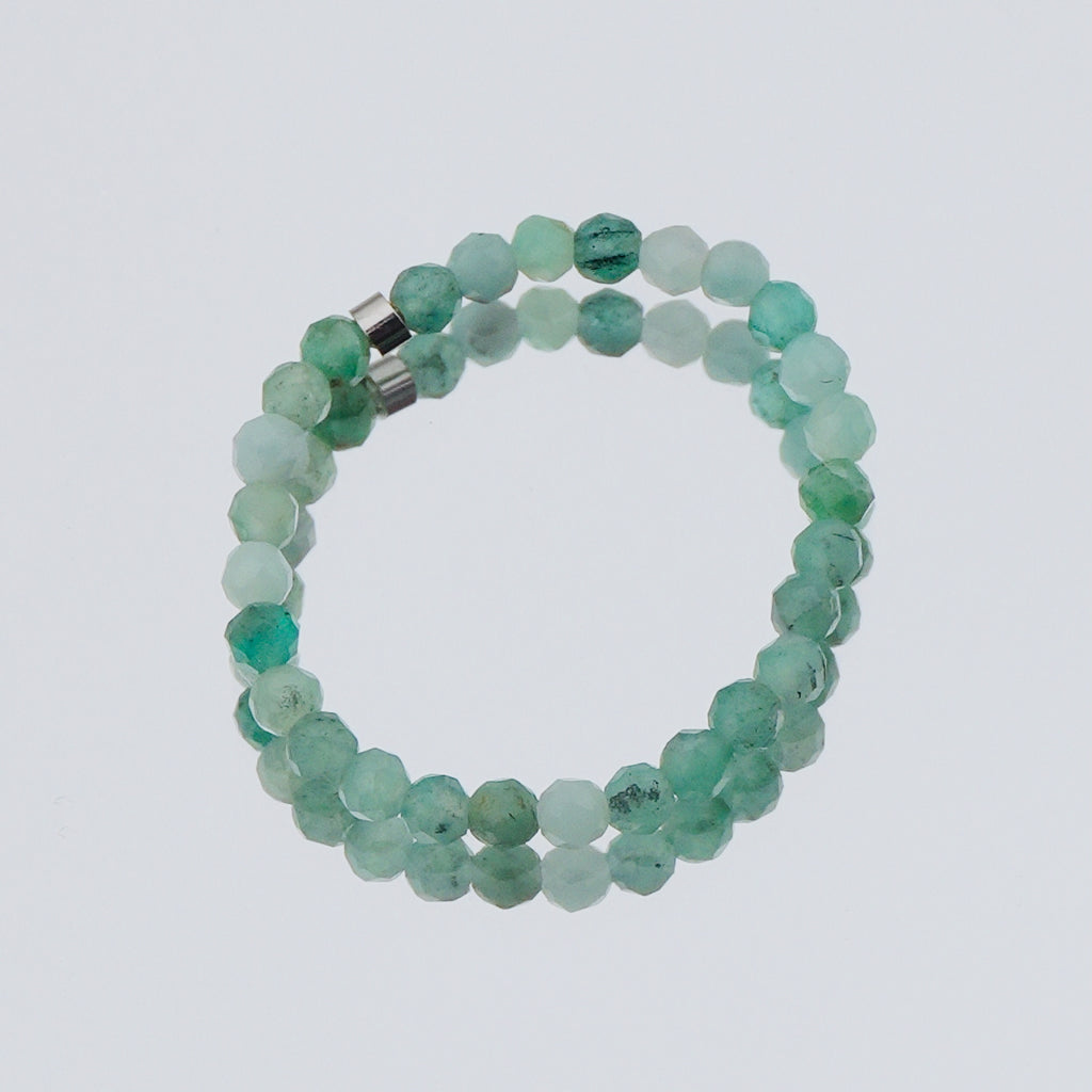 emerald ring (may birthstone)
