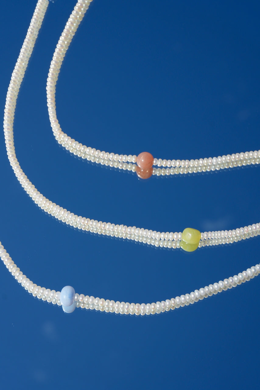 freshwater pearl pendant necklace