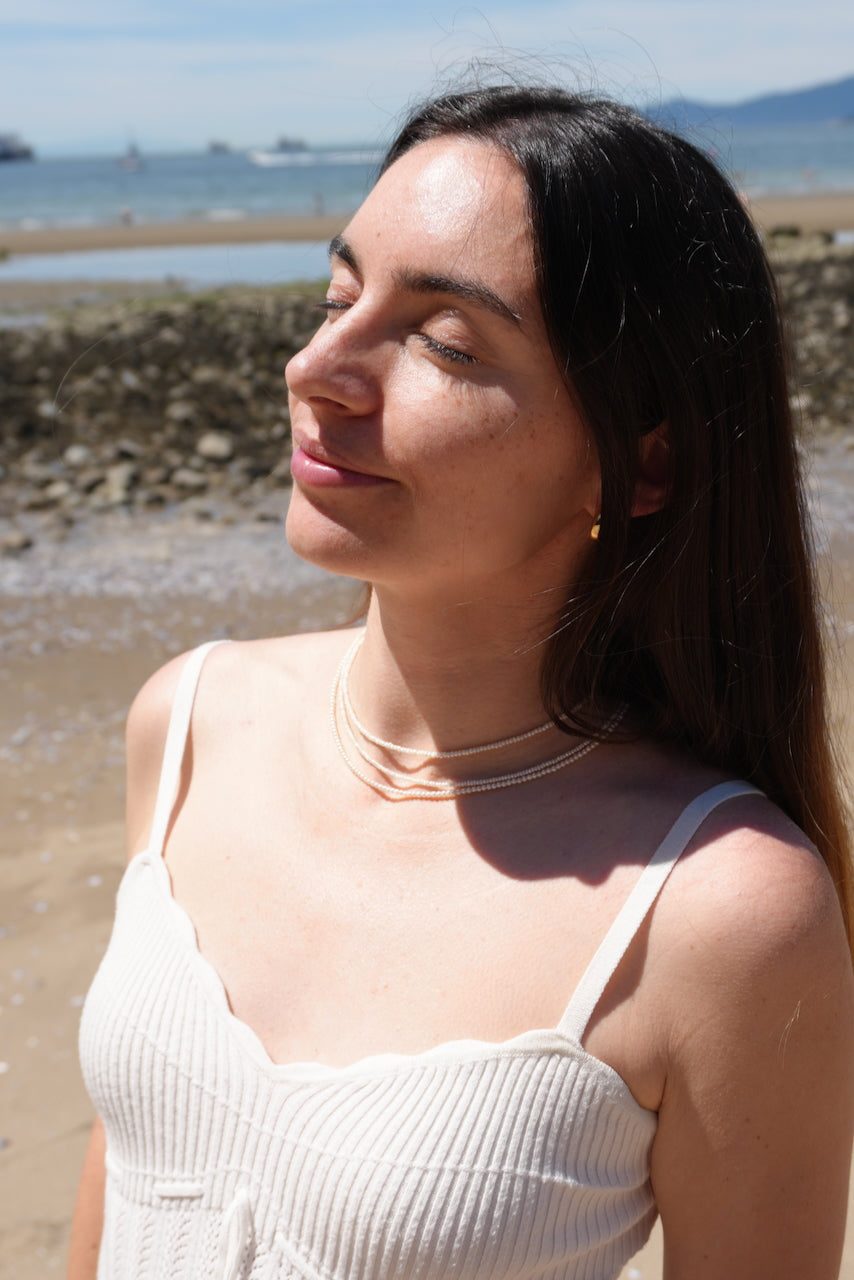 freshwater pearl necklace