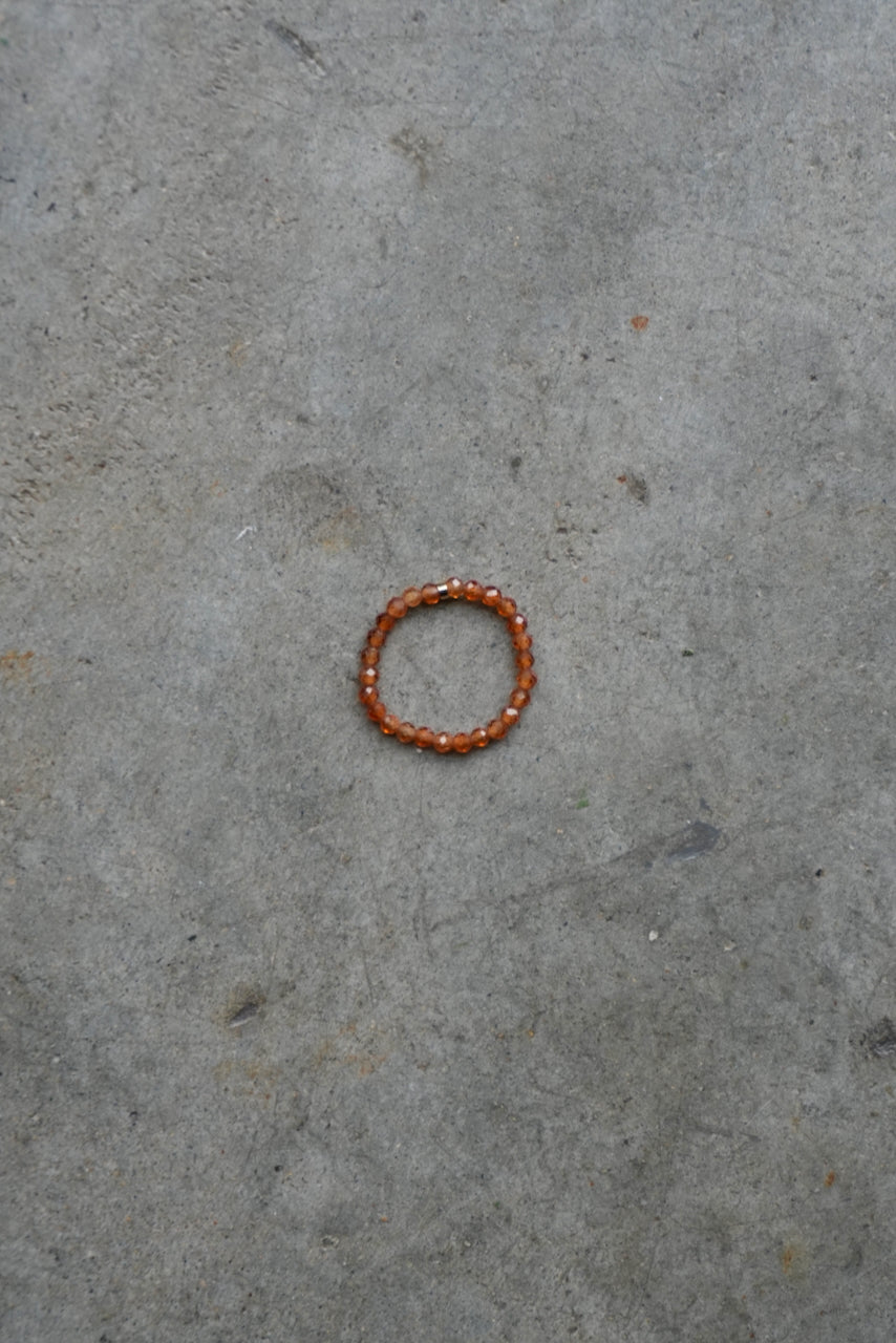 garnet ring (january birthstone)