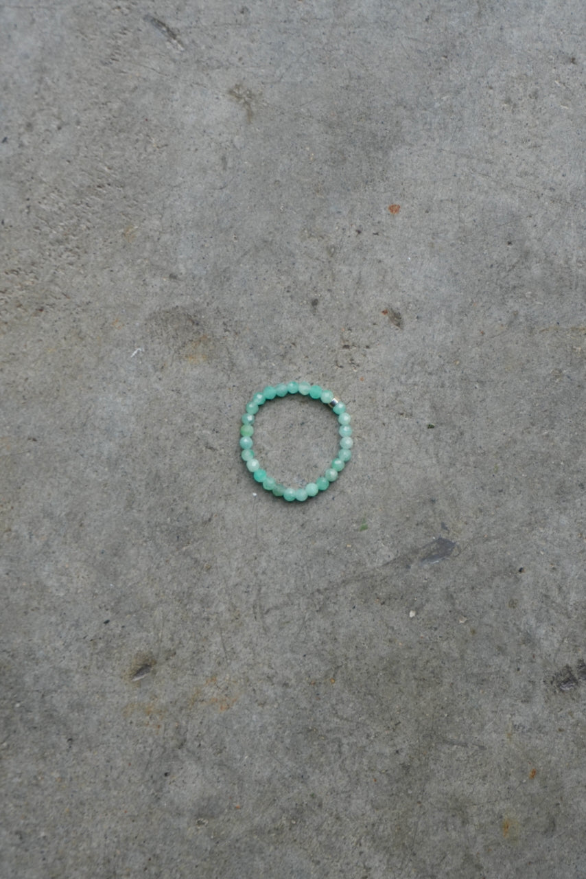 emerald ring (may birthstone)