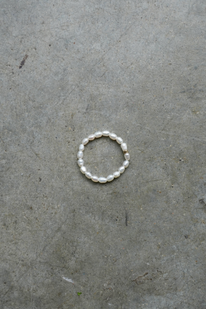 rice pearl ring