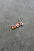 retro daisies woven glass bead ring kit