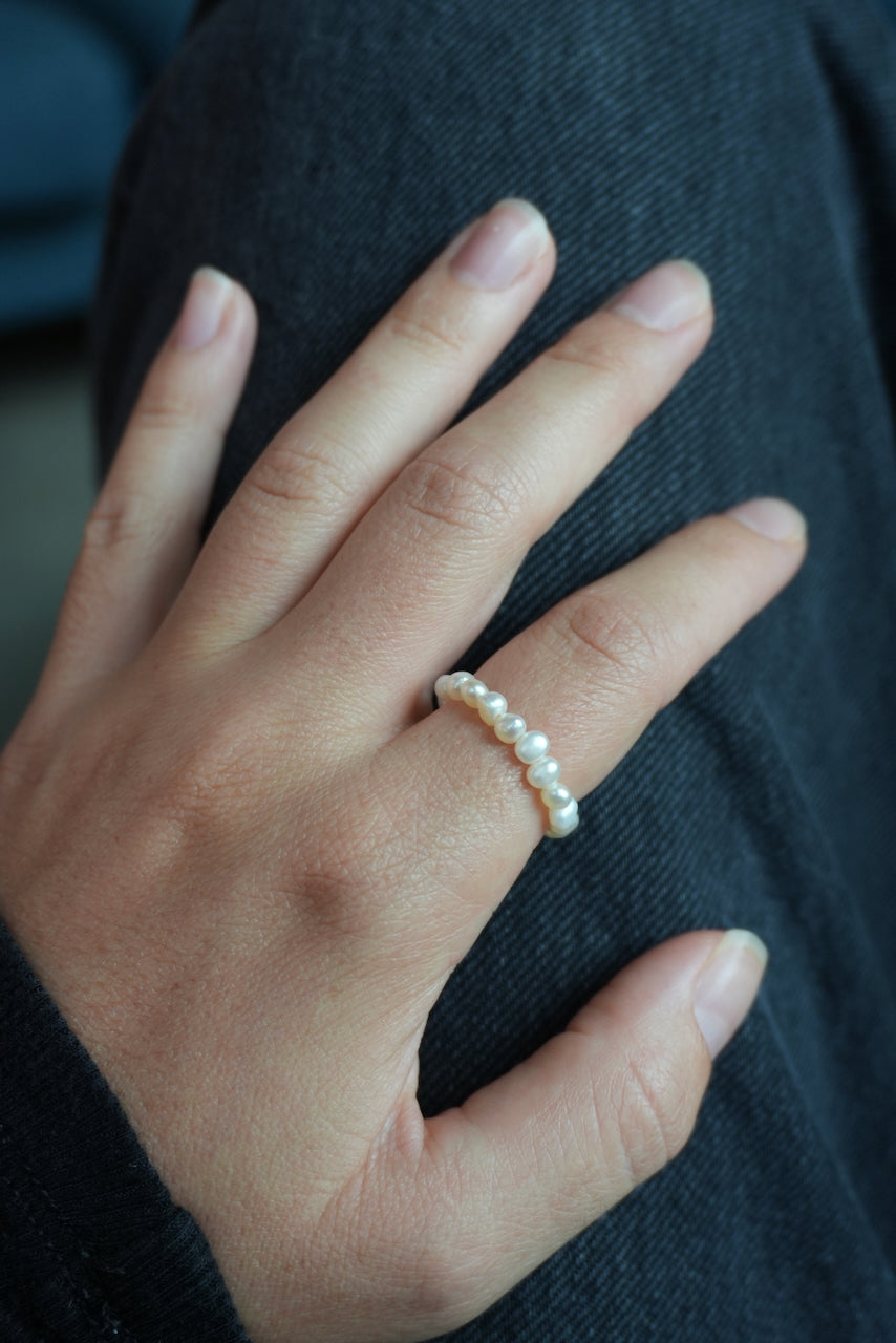 potato pearl ring