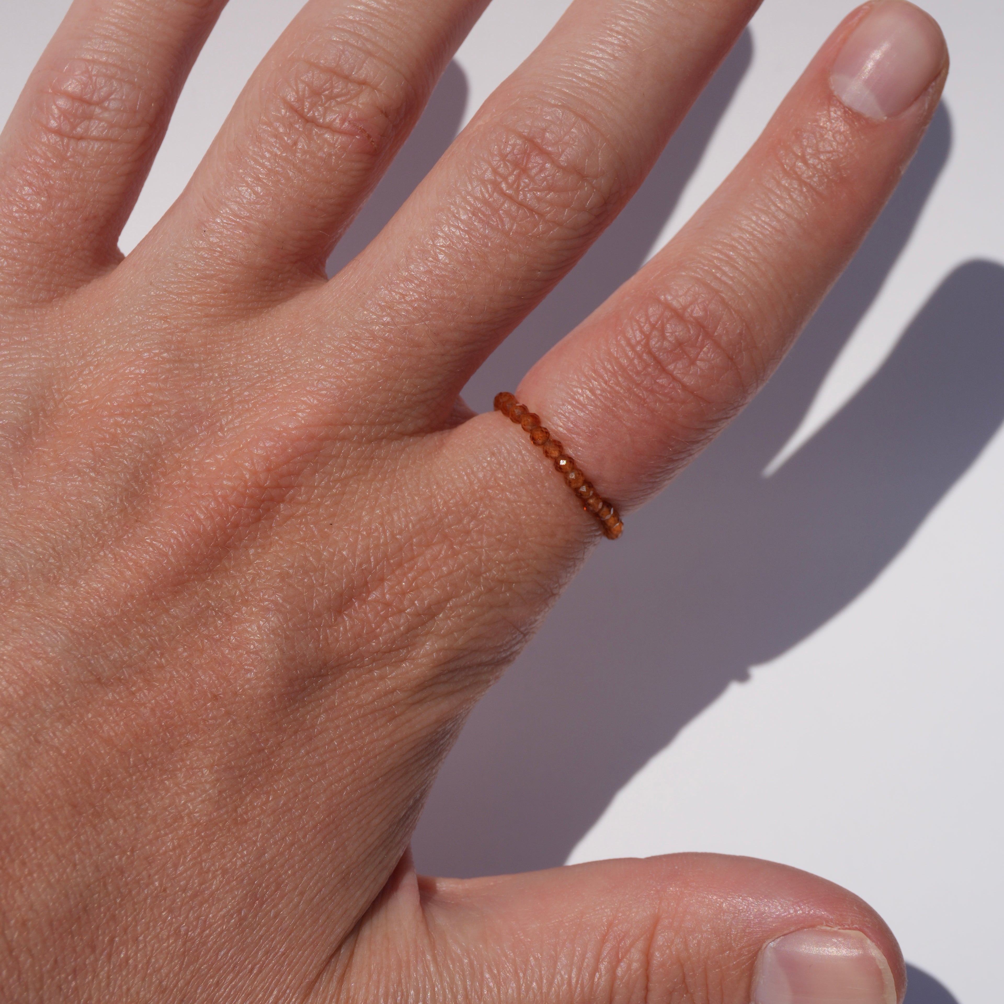 garnet ring (january birthstone)